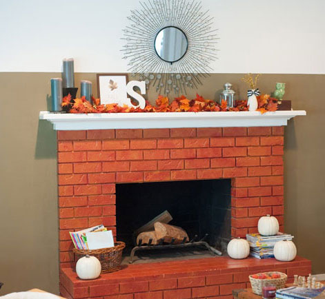 Renovación Moderna y Rústica para Pared y Pintura de Chimenea | Behr