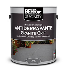 Pintura Interior y Exterior para Concreto Granite Grip | Behr
