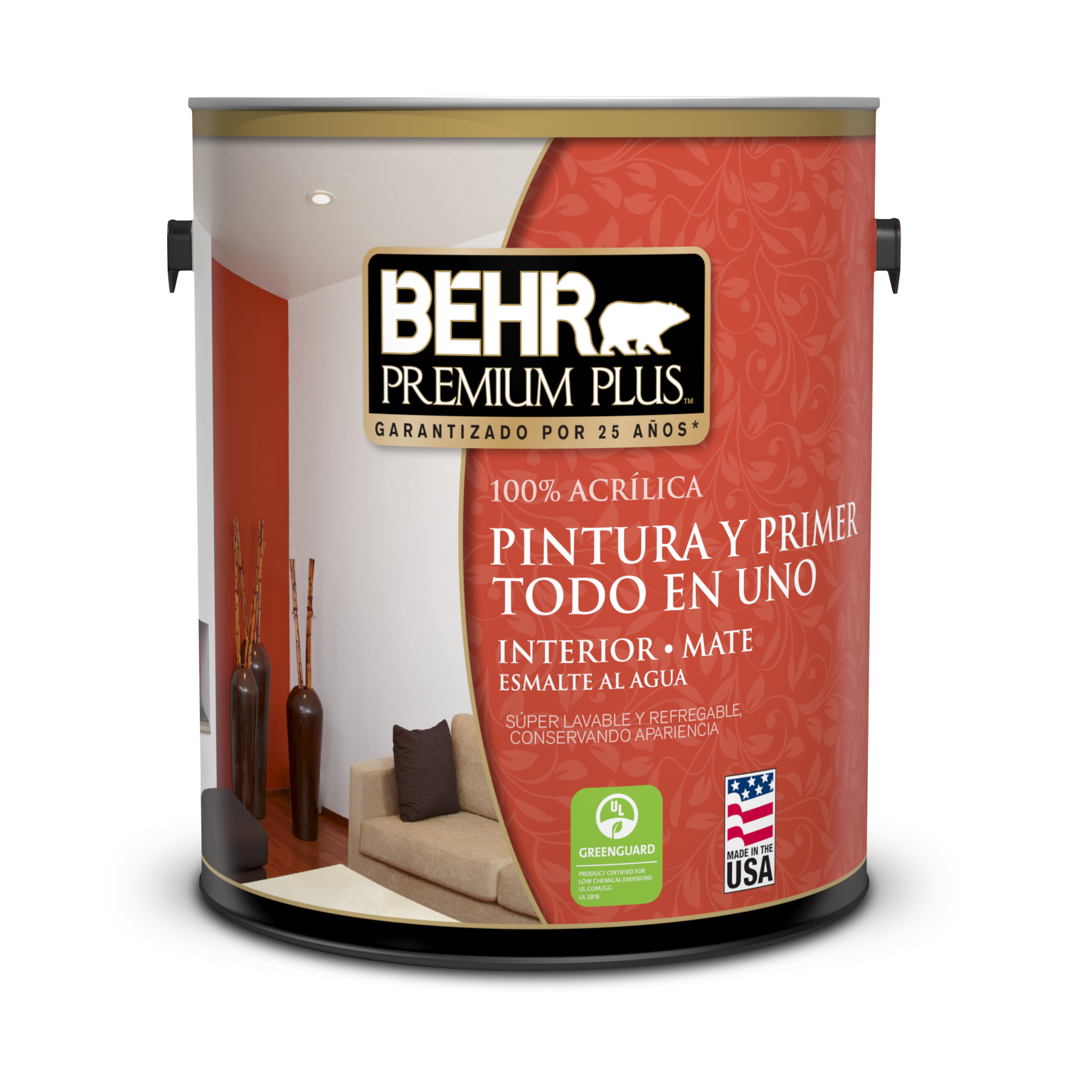 BEHR PREMIUM PLUS® Pintura Mate Interior