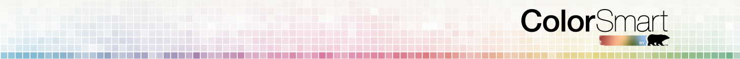 Colorsmart logo in desktop