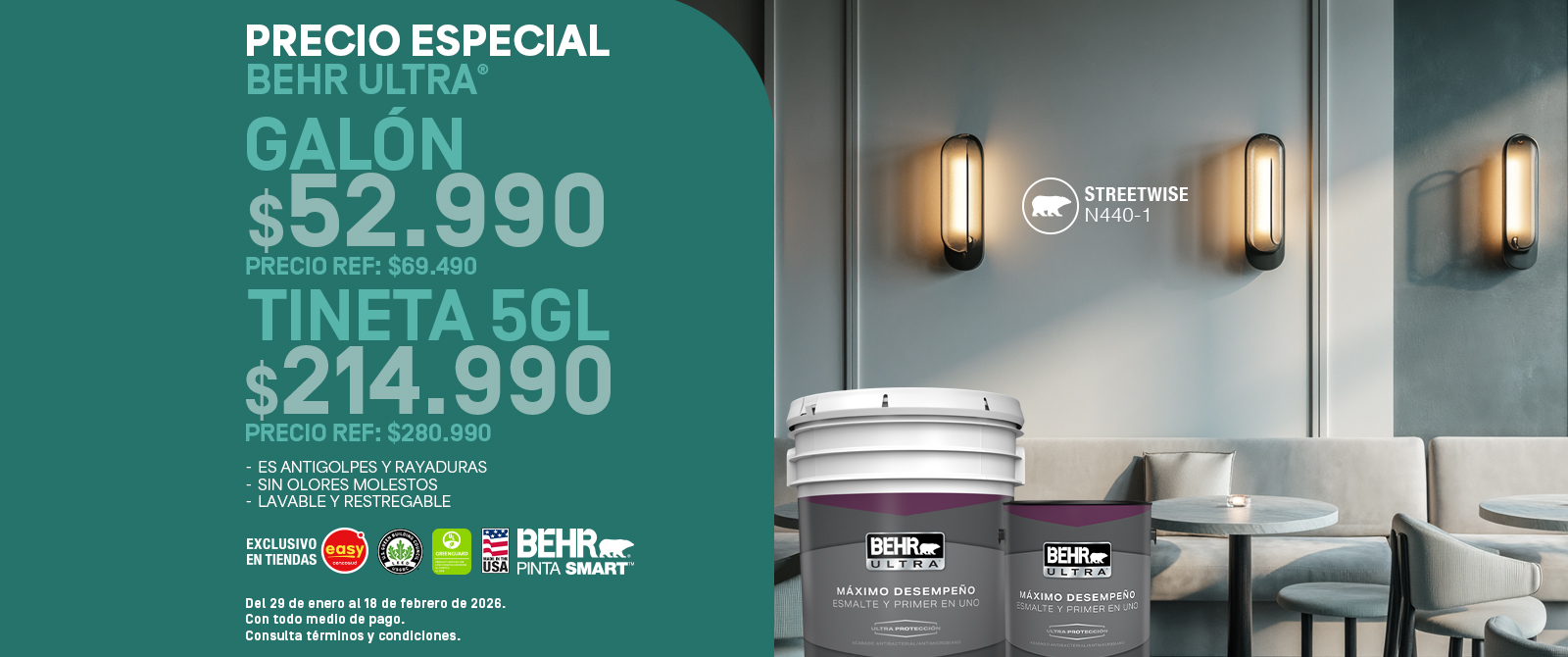 Image for BEHR Premium Plus exterior paint promotion