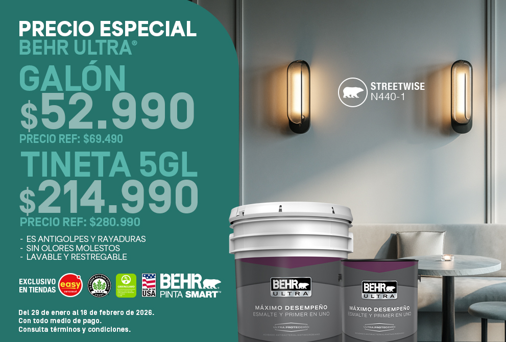 Large view of an Image for BEHR Premium Plus exterior paint promotion