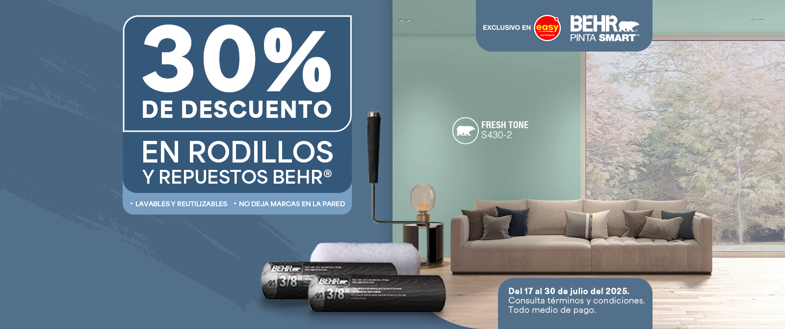 Image for BEHR Premium Plus interior paint promotion