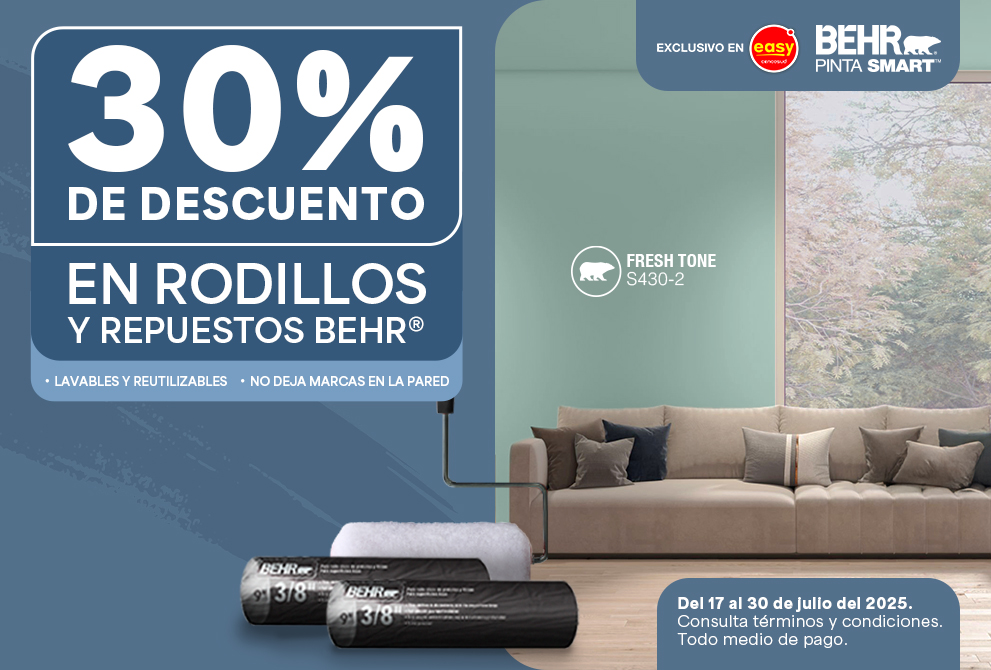 Large view of an Image for BEHR Premium Plus interior paint promotion