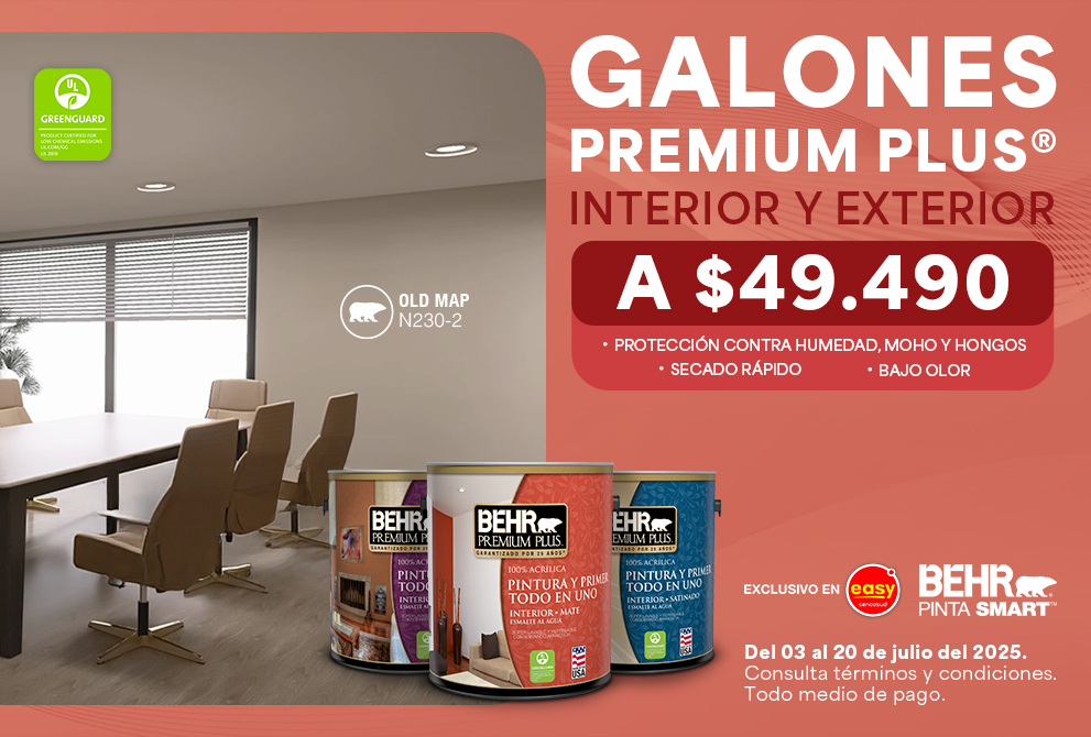 Large view of an Image for BEHR Premium interior paint promotion