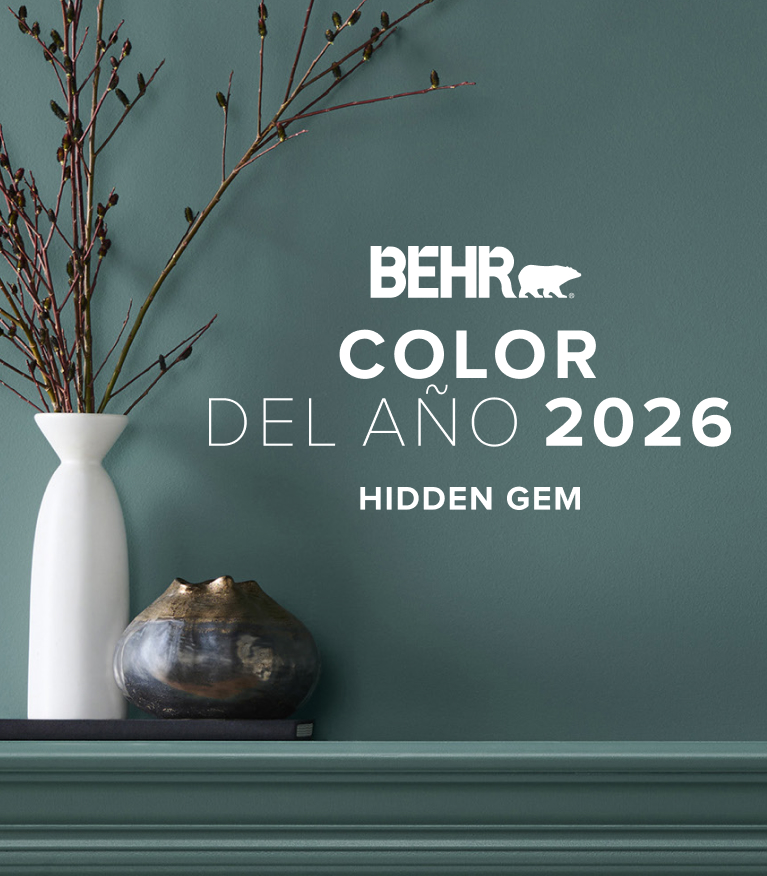 Mobile view of an image featuring the 2026 Color of the Year, Hidden Gem