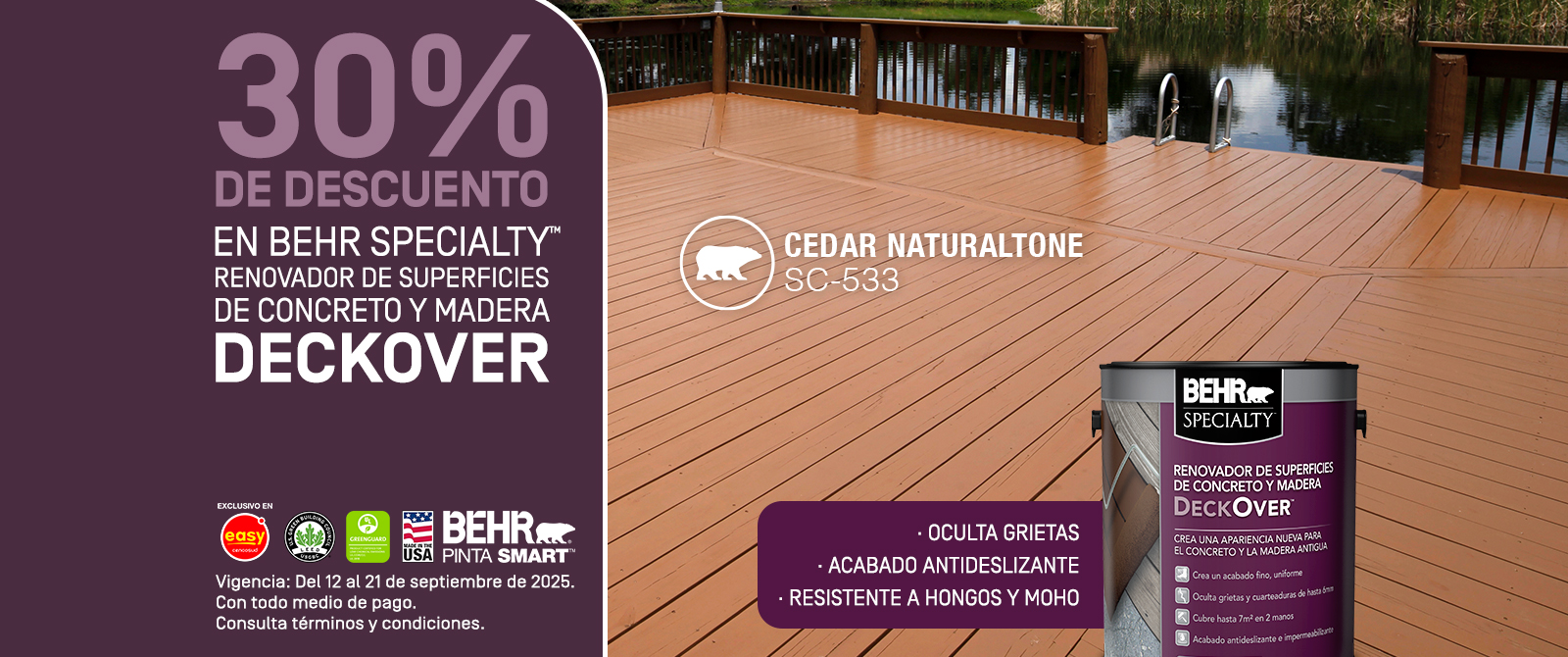 Image for BEHR Specialty DeckOver promotion