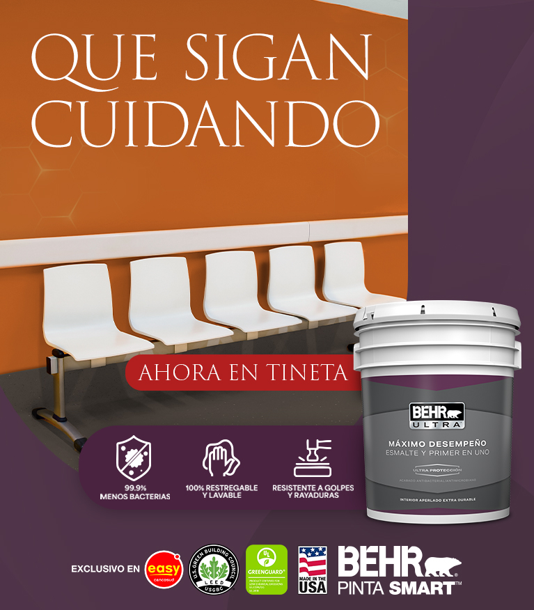 Mobile view of an image for BEHR Ultra interior paint banner
