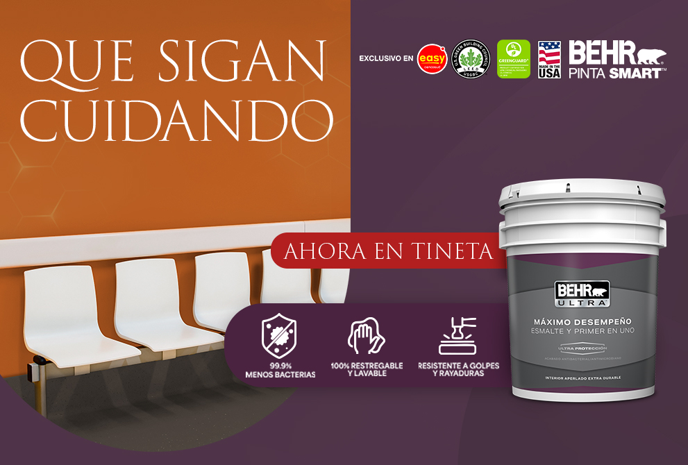 Large view of an Image for BEHR Ultra interior paint banner