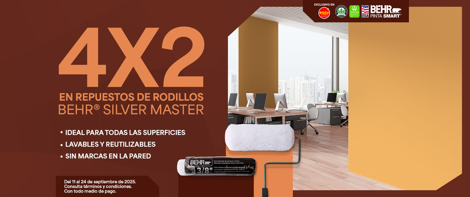 Image for BEHR Silver Master rollers promotion