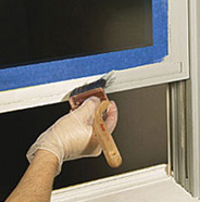 Paint sash.