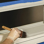 Paint casing and sills.