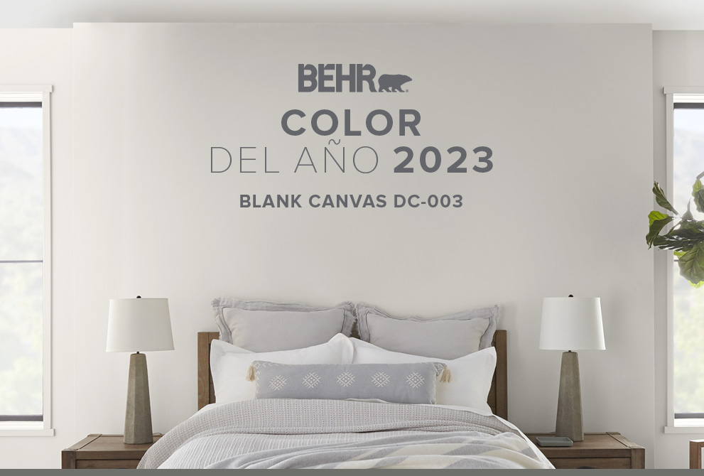 Large view of an Image with the words 2023 Color Trends with all the color chips included in the color trends beneath