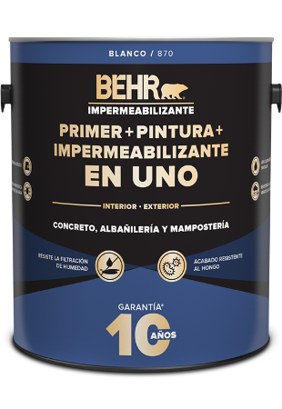 BEHR<sup>®</sup>  Impermeabilizante para Concreto y Mampostería