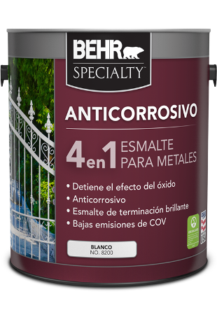 BEHR SPECIALTY<sup>™</sup> Anticorrosivo 4 en 1