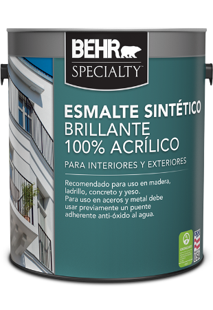 BEHR SPECIALTY<sup>™</sup> Esmalte Sintético Brillante Interior/Exterior